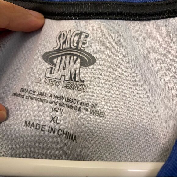 Old Navy Space Jam A New Legacy Gender-Neutral Basketball Tank Top jersey XL 14 - Picture 4 of 7